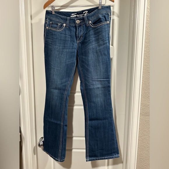 Seven7 Women’s Bootcut Jeans - Size 10 - Picture 1 of 9